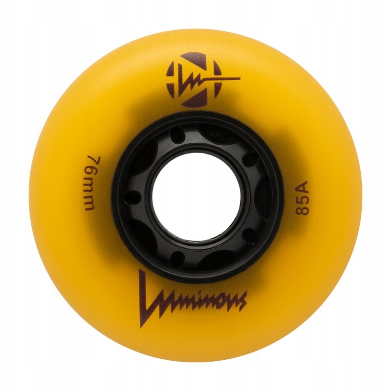 KOŁA ŚWIECĄCE DO ROLEK LUMINOUS SUNRAY GLOW 76MM FLUORESCENCYJNE