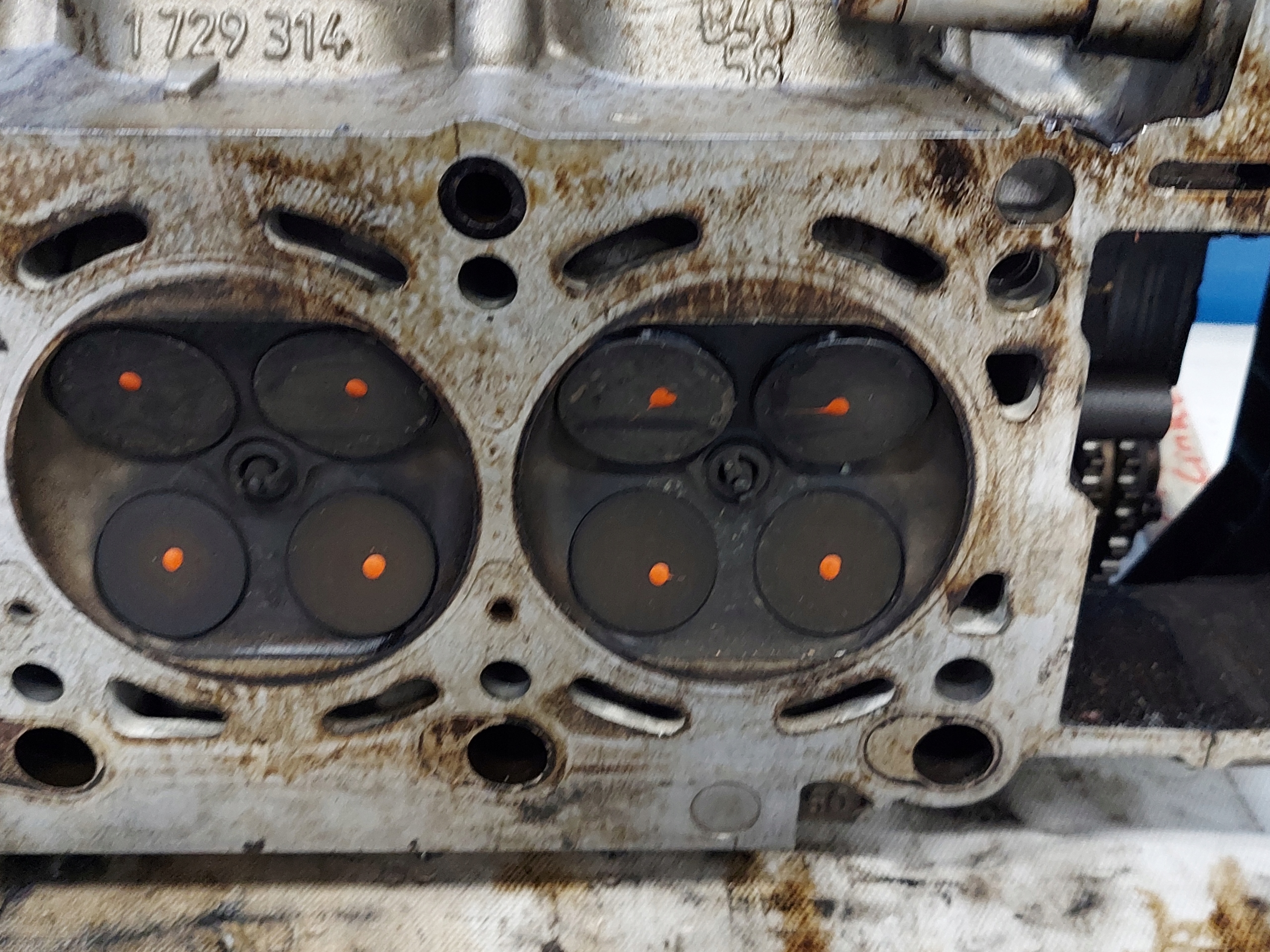 TESTATA BMW 740i E38 4.0 V8 1729314