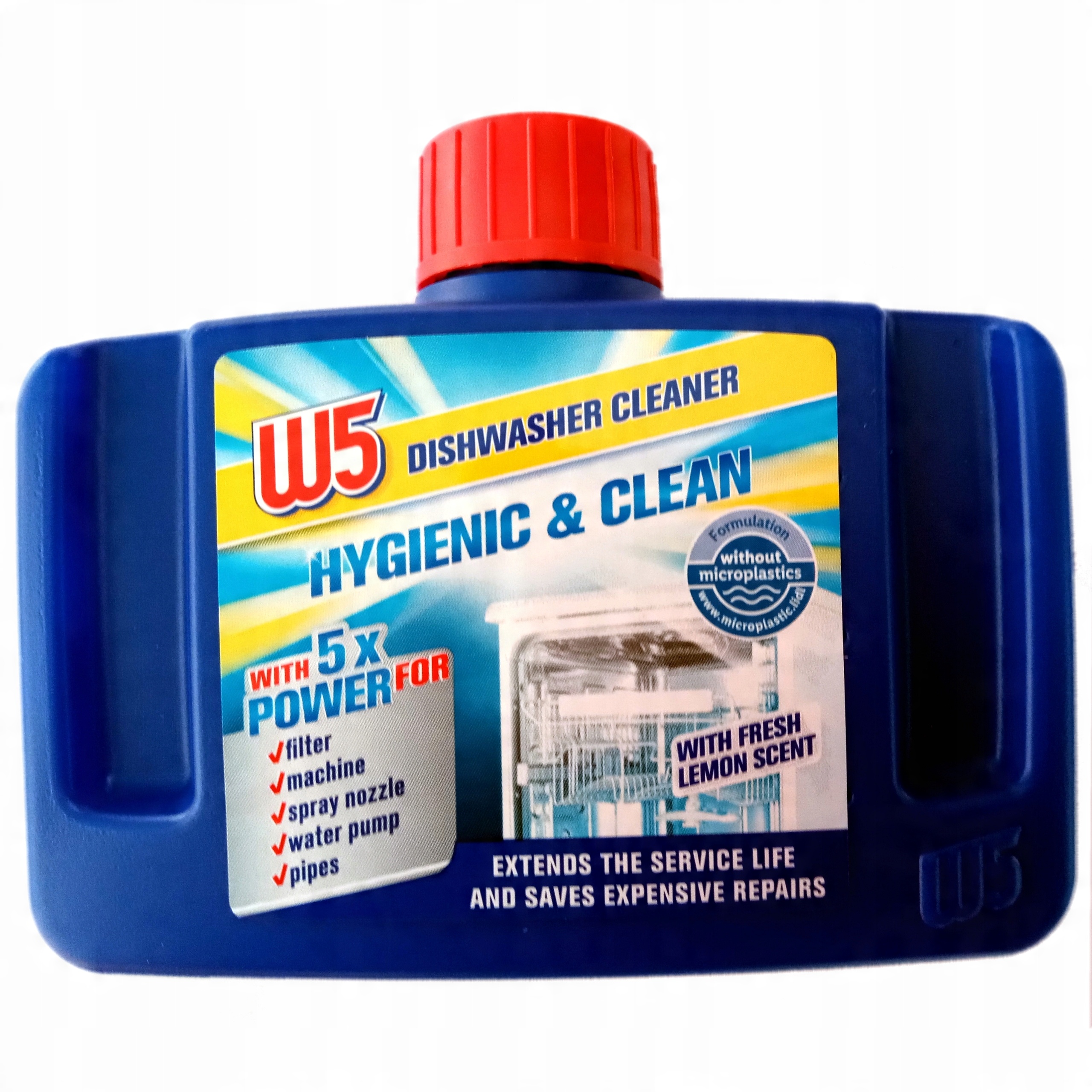 

W5 Środek płyn do czyszczenia zmywarki 250ml Lemon