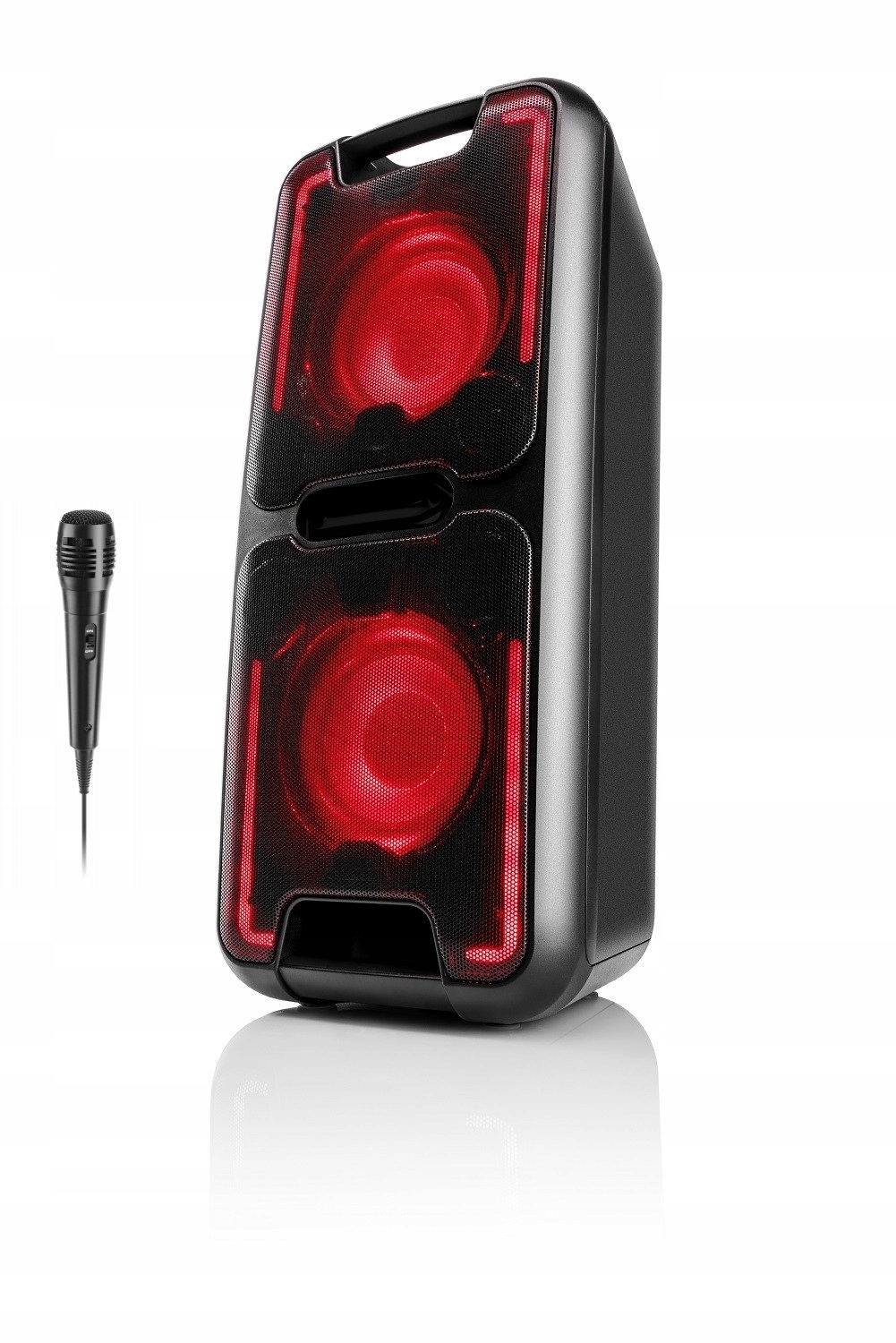 GŁOŚNIK BLUETOOTH PRZENOŚNY KARAOKE 70W GOGEN 686X