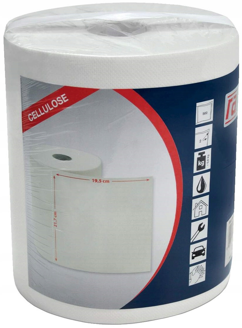 Ręczniki papierowe w rolce, jednorazowe papierowe przemysłowe 100m