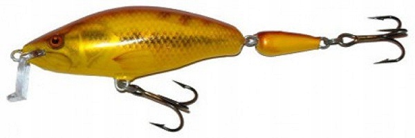 Wobler pływający Ugly Duckling Floating Jointed 12J Sr Gold Bass 12,5cm 17g