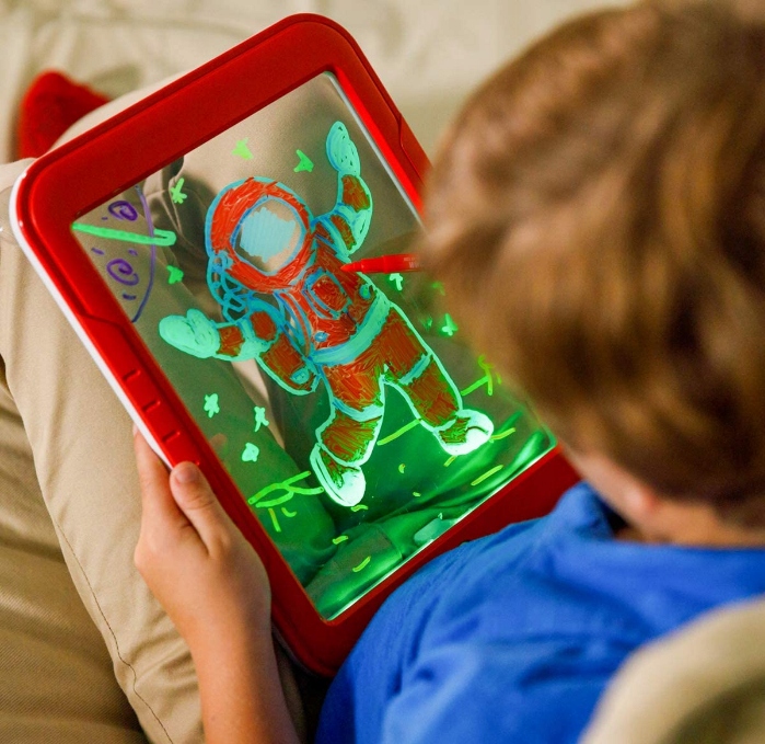TABLET DLA DZIECI MAGICZNY ZNIKOPIS LED TABLICA EDUKACYJNA DO RYSOWANIA Marka Fortrade