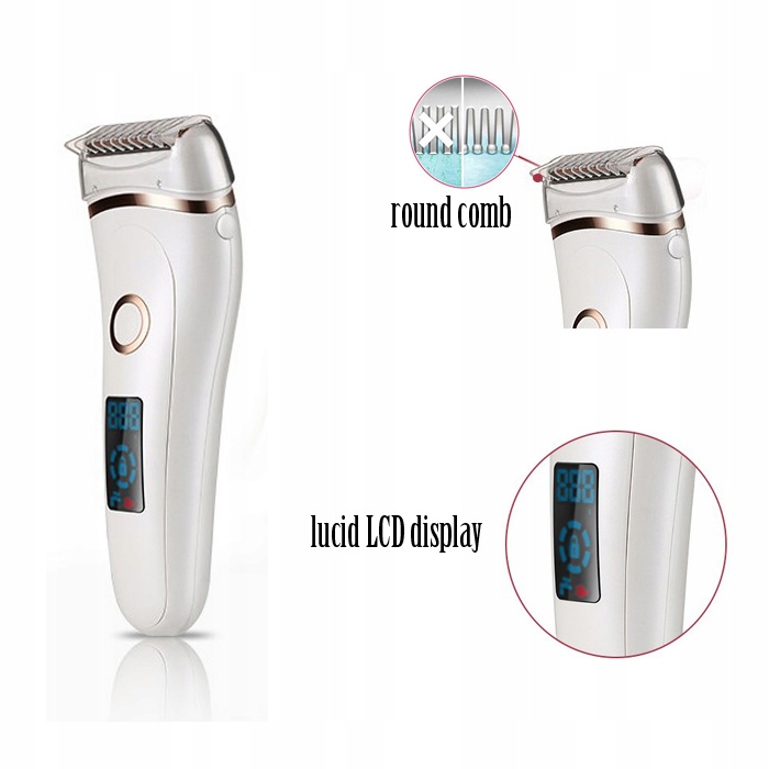 DEPILATOR DAMSKI NA SUCHO I NA MOKRO GOLARKA Marka inna marka