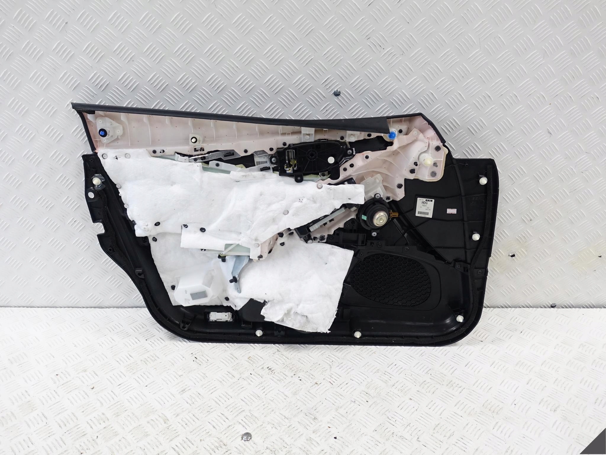 INFINITI Q50 upholstery leather black right front