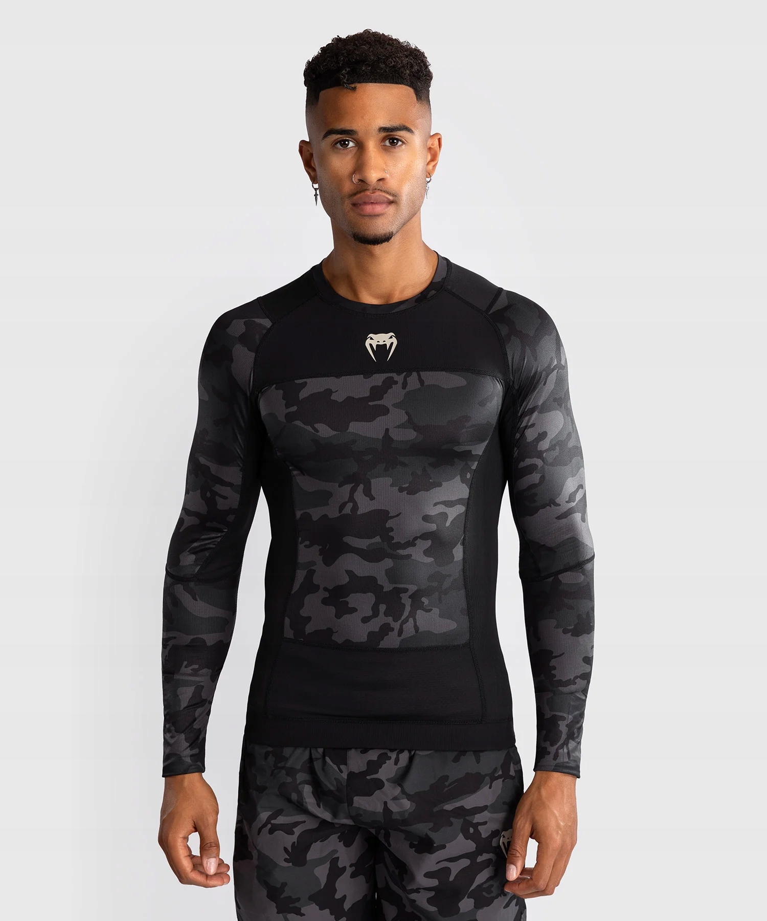 Venum Rashguard Dlouhý rukáv G-Fit Air Digital Urban Camo L