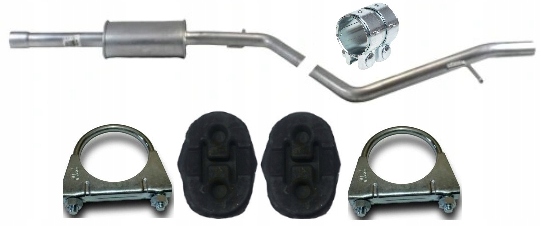 Dacia Logan 1.4 1.6 16V MCV Mpi Kombi 2007-2013 Tlumič