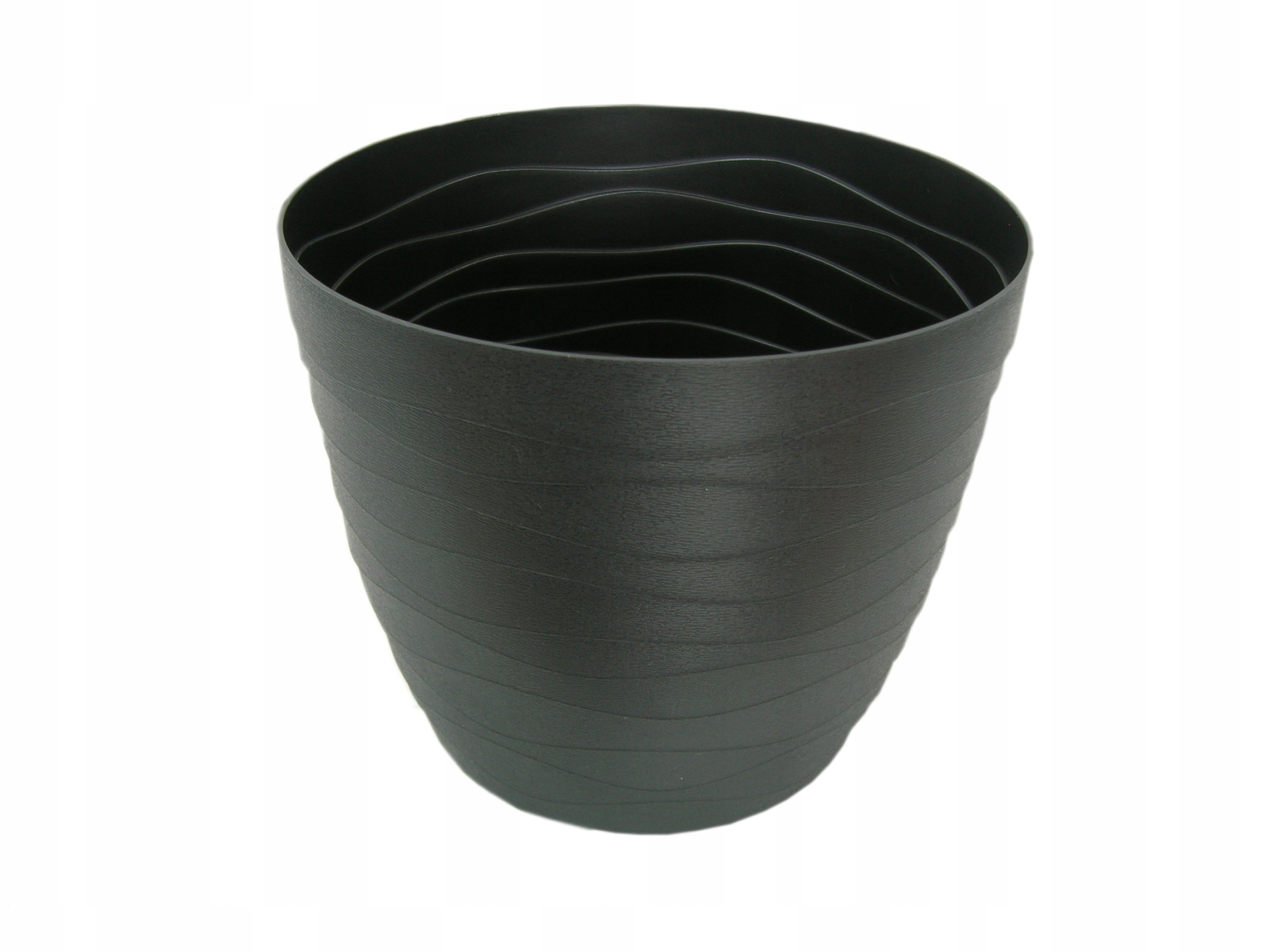 

Doniczka Osłonka Teo 15 CM Czarna Plastikowa