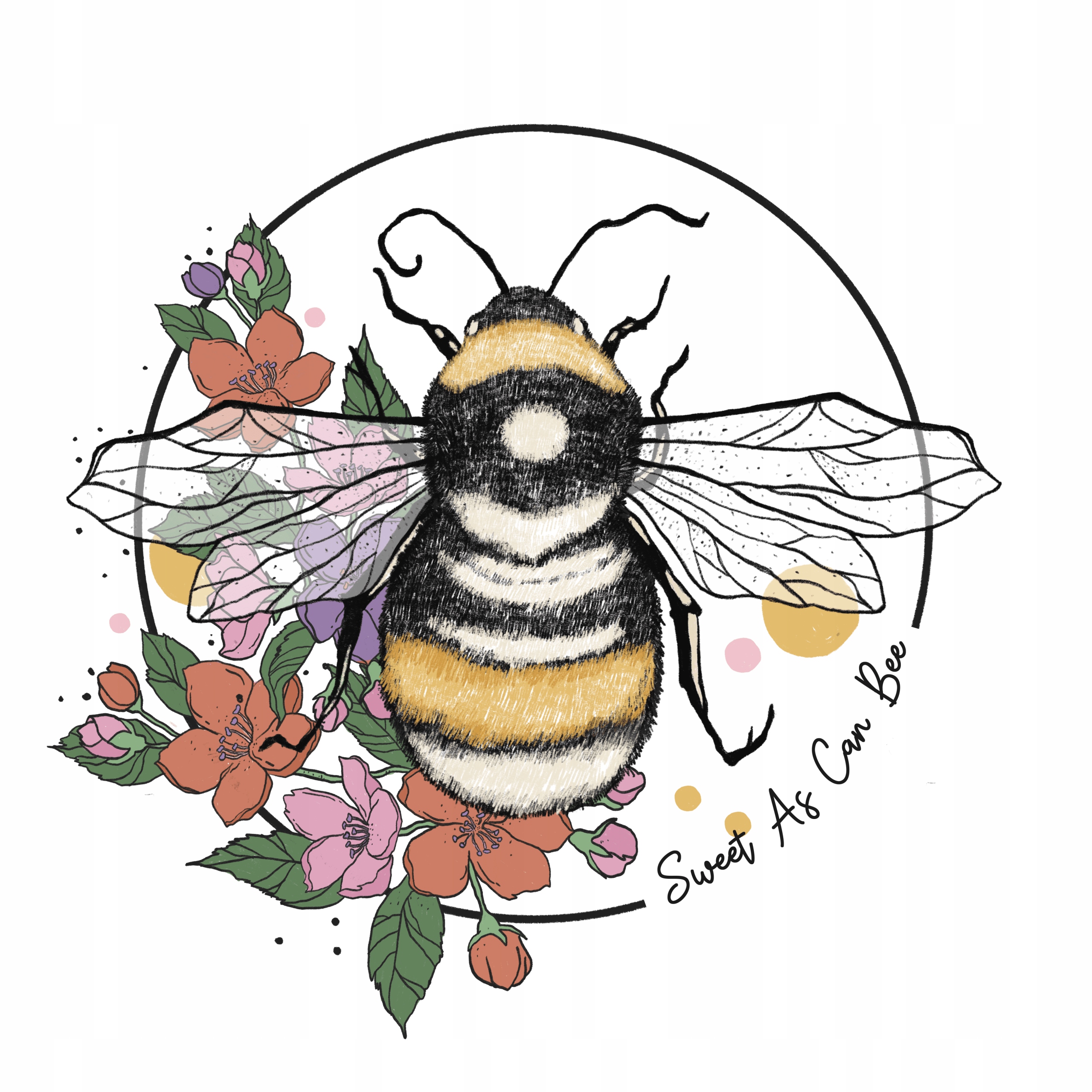 

Naprasowanka Pszczoła Honey Na Odzież 3 20cm