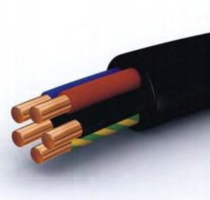 

Przewód kabel energetyczny ziemny Yky 5x6 1mb
