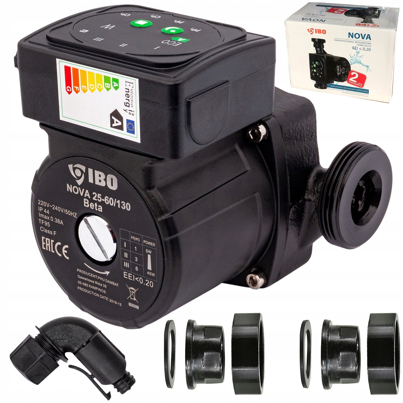 Elektronická Energeticky Úsporná Obehová Pumpa Pre C.o Ibo Beta Nova 25/60 130