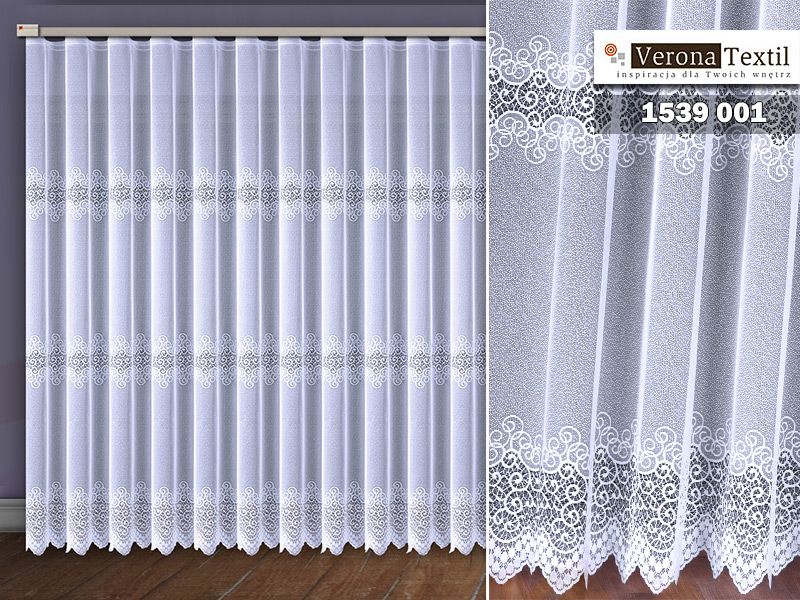 FIRANKA ŻAKARDOWA 1539/220 NOWOŚĆ PROMOCJA Marka inna marka