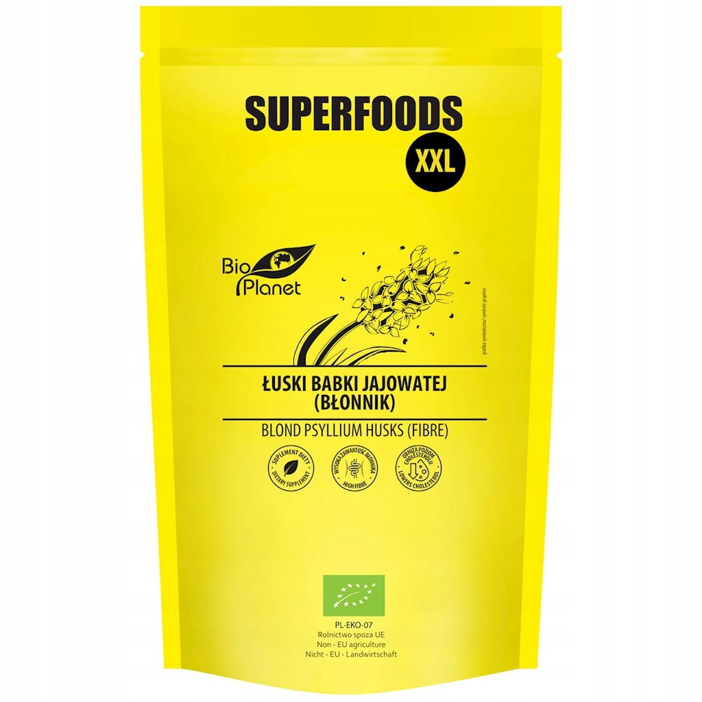Vajíčkové Slupky (vláknina) Bio 400 g Bio Planet Superfoods