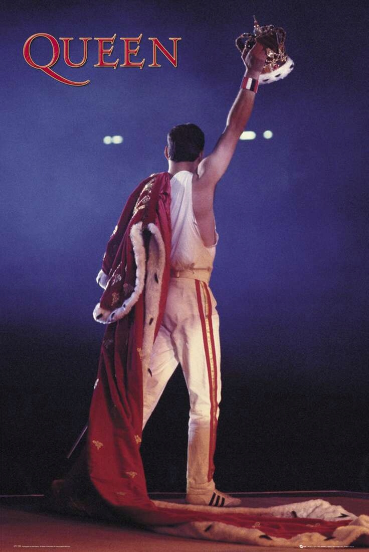 

Queen Crown Freddie Mercury plakat 61x91,5 cm