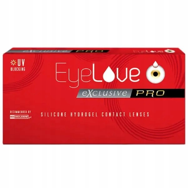 

EyeLove Exclusive Pro 3 szt. Nowość! moc -4,75
