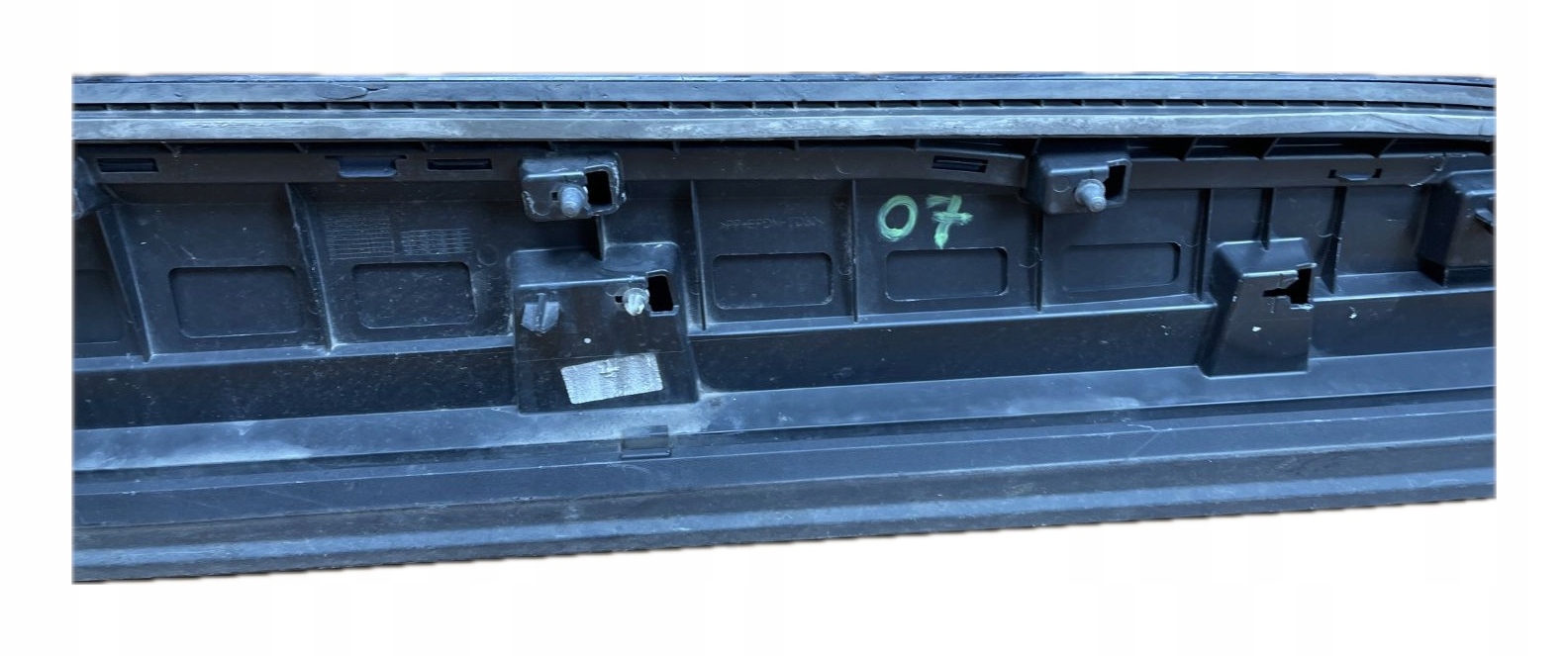 O7 AUDI Q7 II 4M QUATTRO S-LINE moulding door left front 4M0853959N