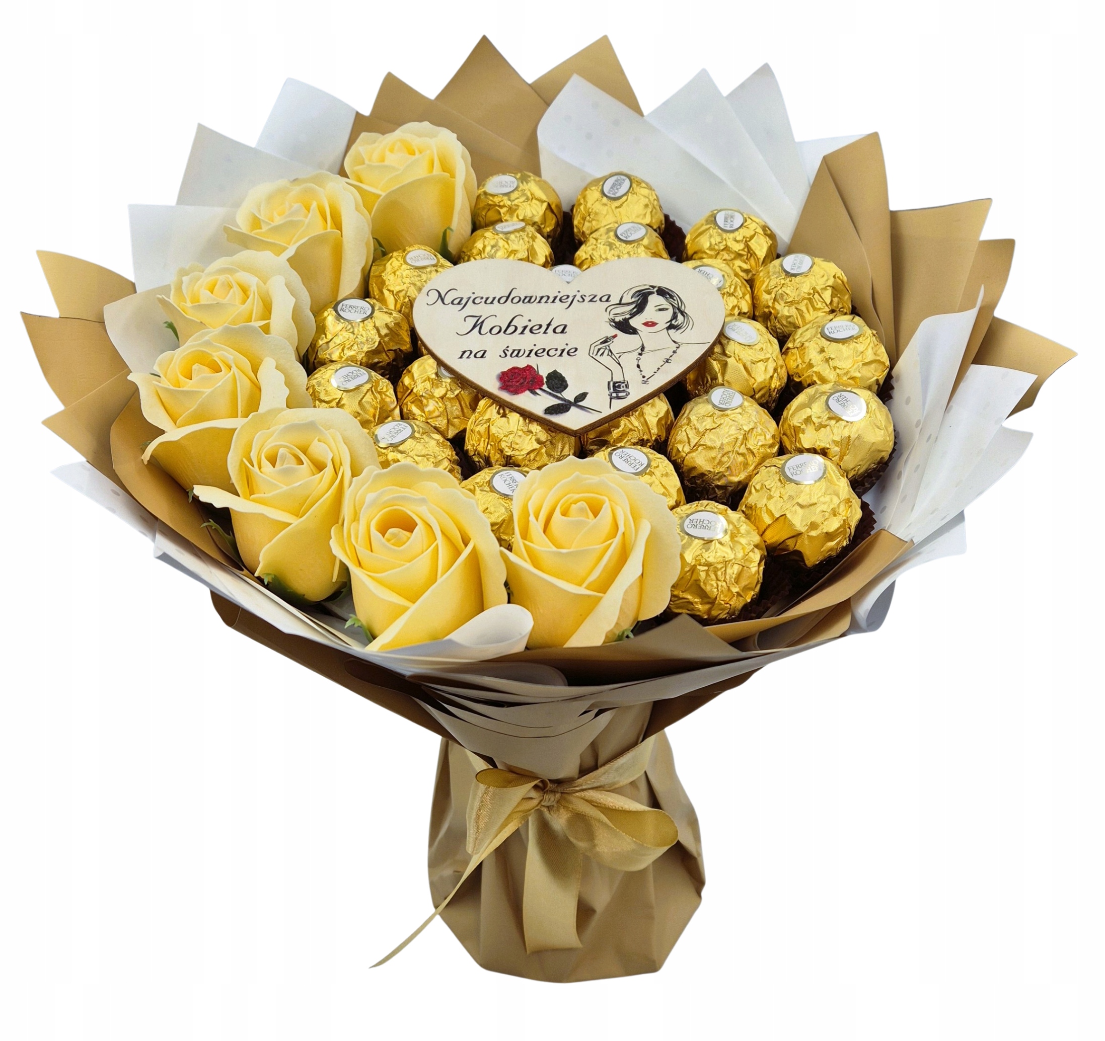 Sladká Kytice Sladkostí Box Dárkový Koš Dárek k Narozeninám Svátku 50