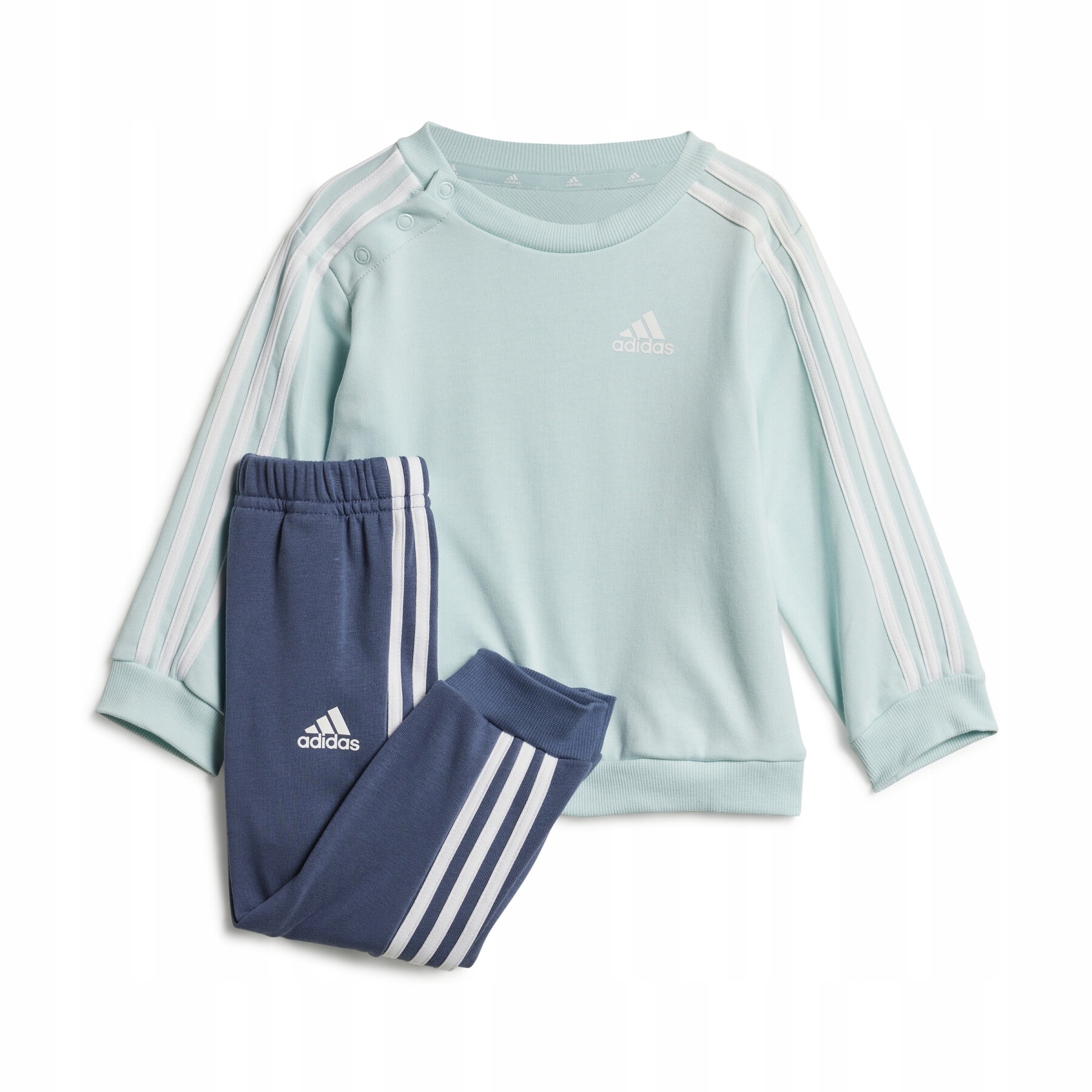 Adidas Nowy Dres Dziecięcy IY7575 3 Stripes Og Bluza Spodnie Roz 86