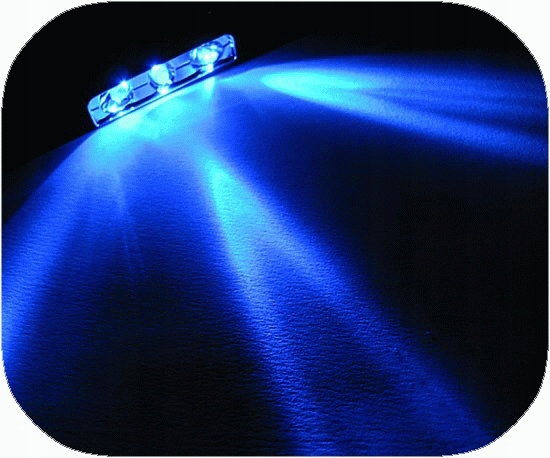 Revoltec Laser LED Blue RM001 3 led niebieska dioda MOLEX