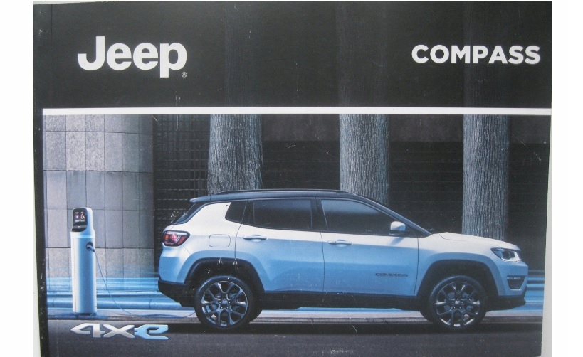 Jeep Compass 4XE гібрид PHEV керівництво користувача