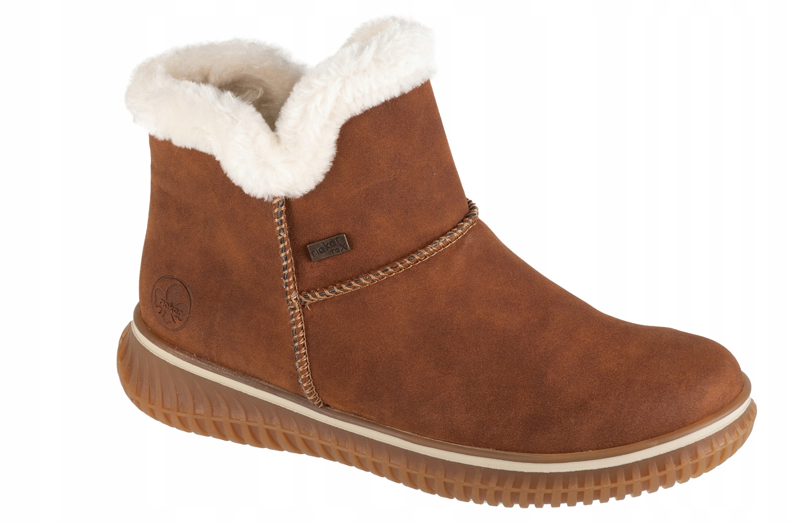Rieker Booties (37) Dámské zimní boty Semišové hnědé
