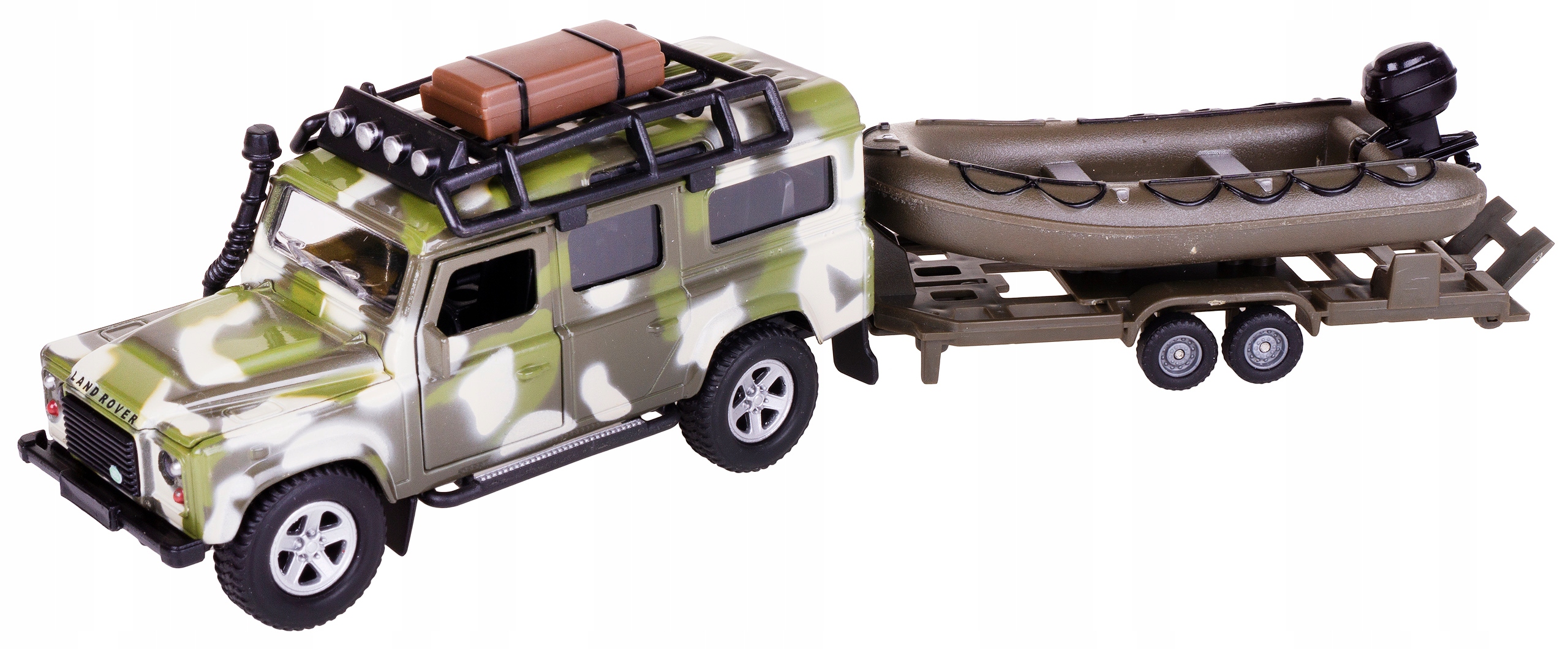

Land Rover Defender Wojskowy Metalowy Ponton