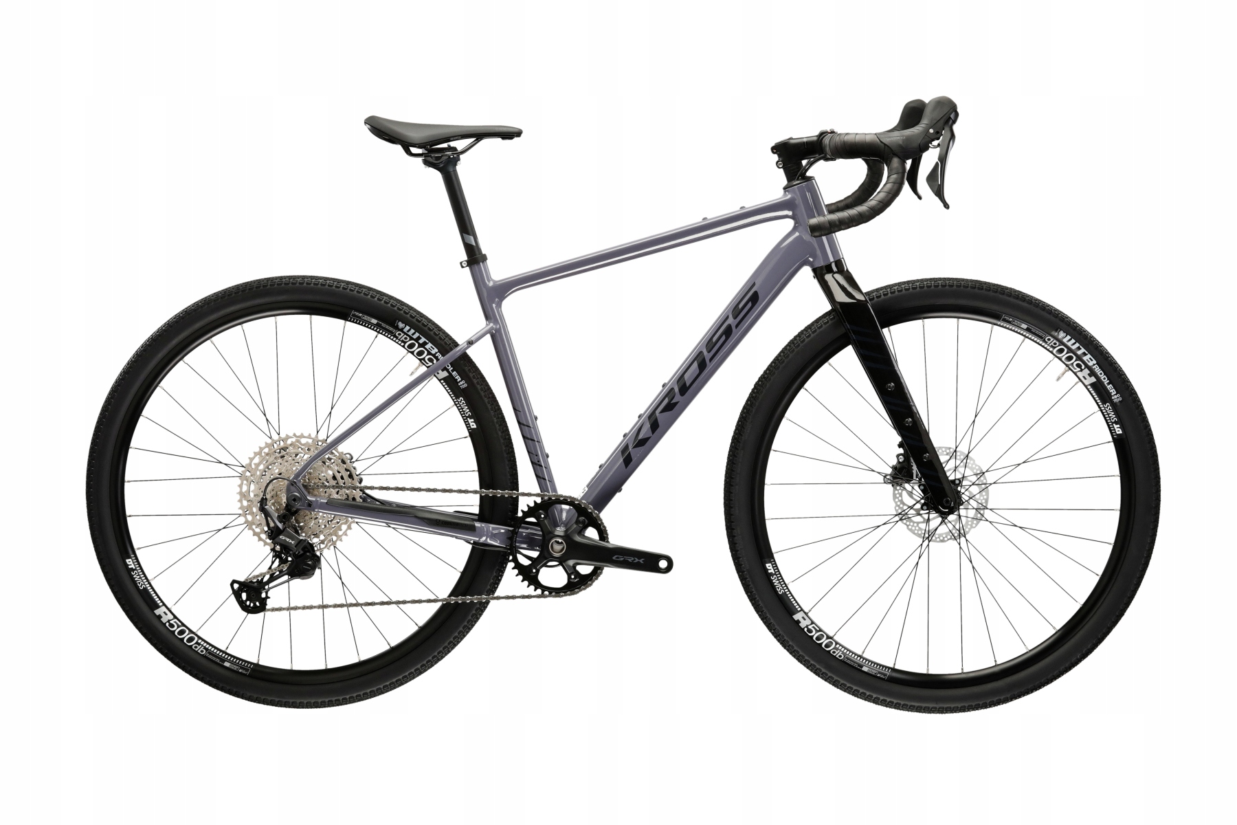 Rower gravel Kross Esker 5.0 Grx 1X12 rama 18 cali koło 28 " szary