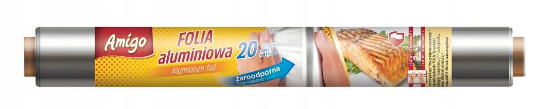 

Gosia Amigo Folia Aluminiowa 20m 134...