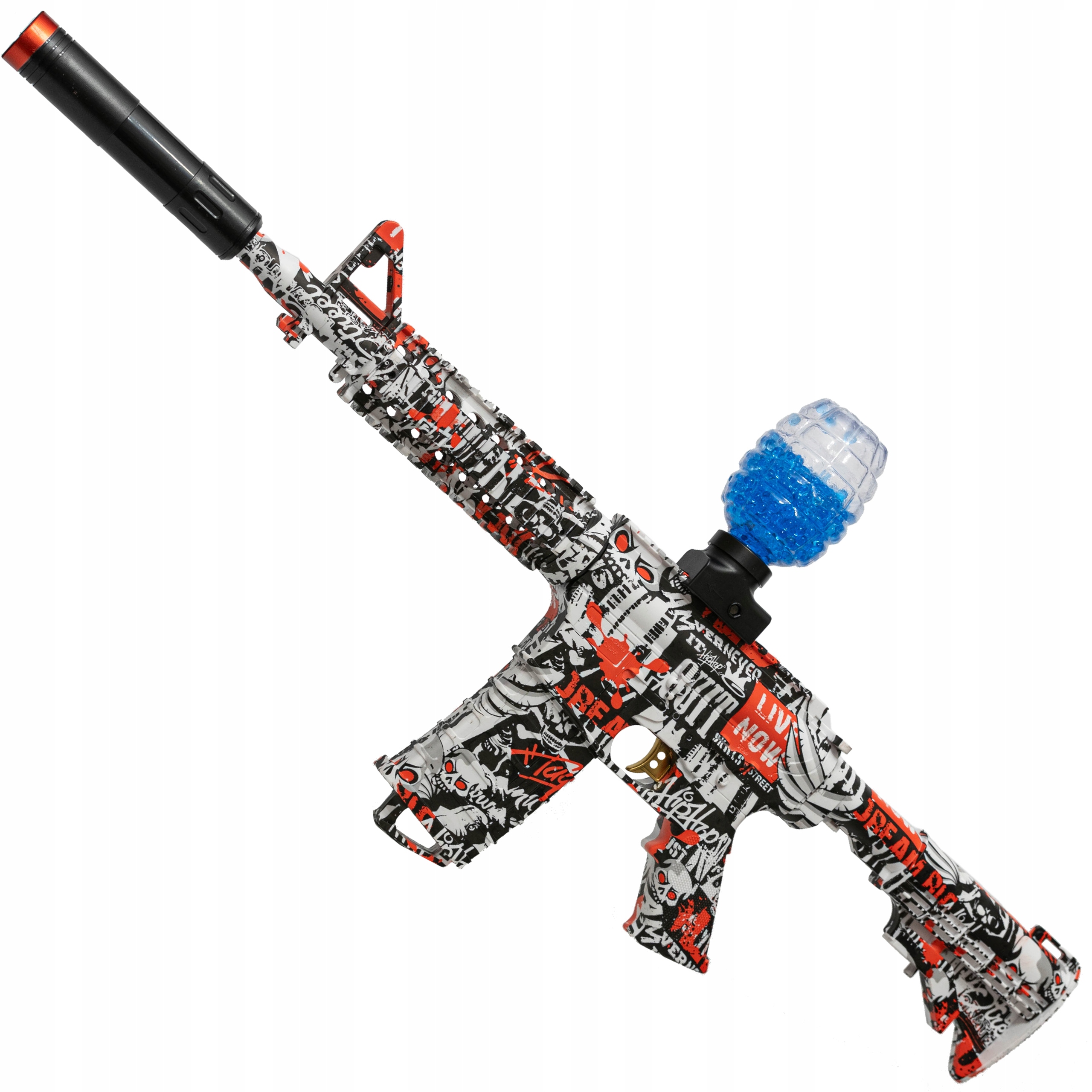 KARABIN M416 CSGO NA KULKI ŻELOWE AUTMAT GRAFFITI Marka inna