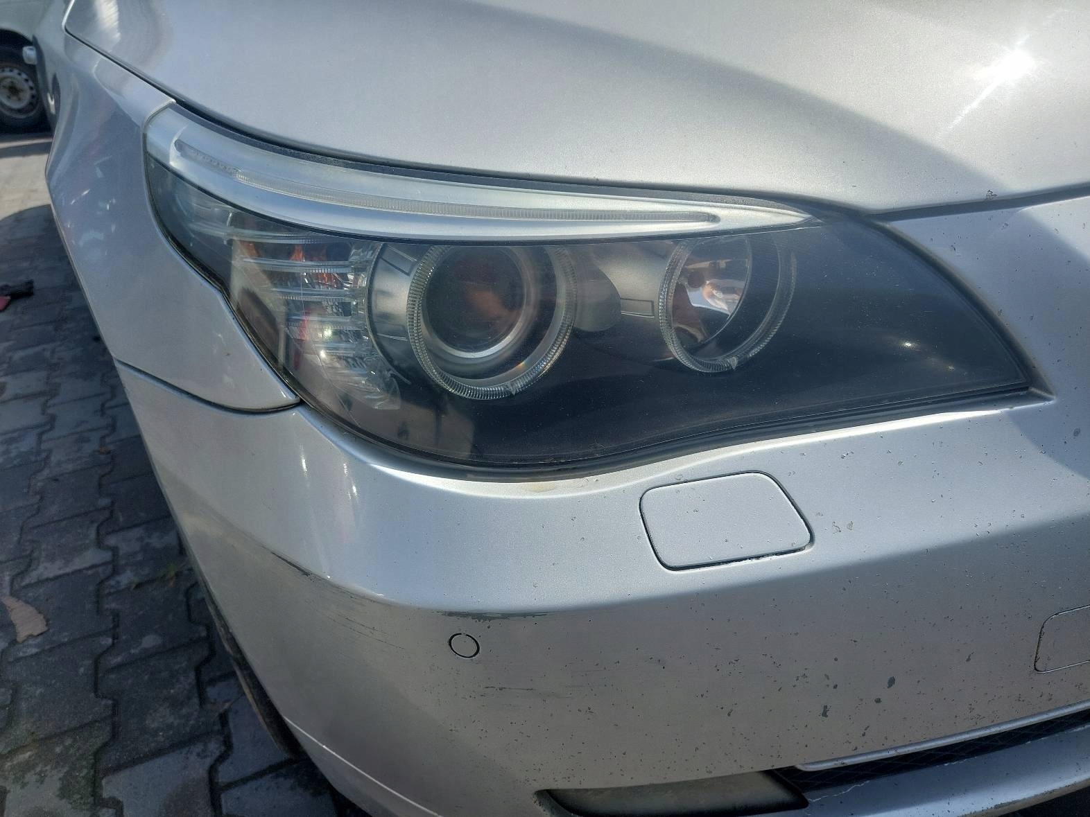 complete front bonnet bumper light fender BMW E61 354/7