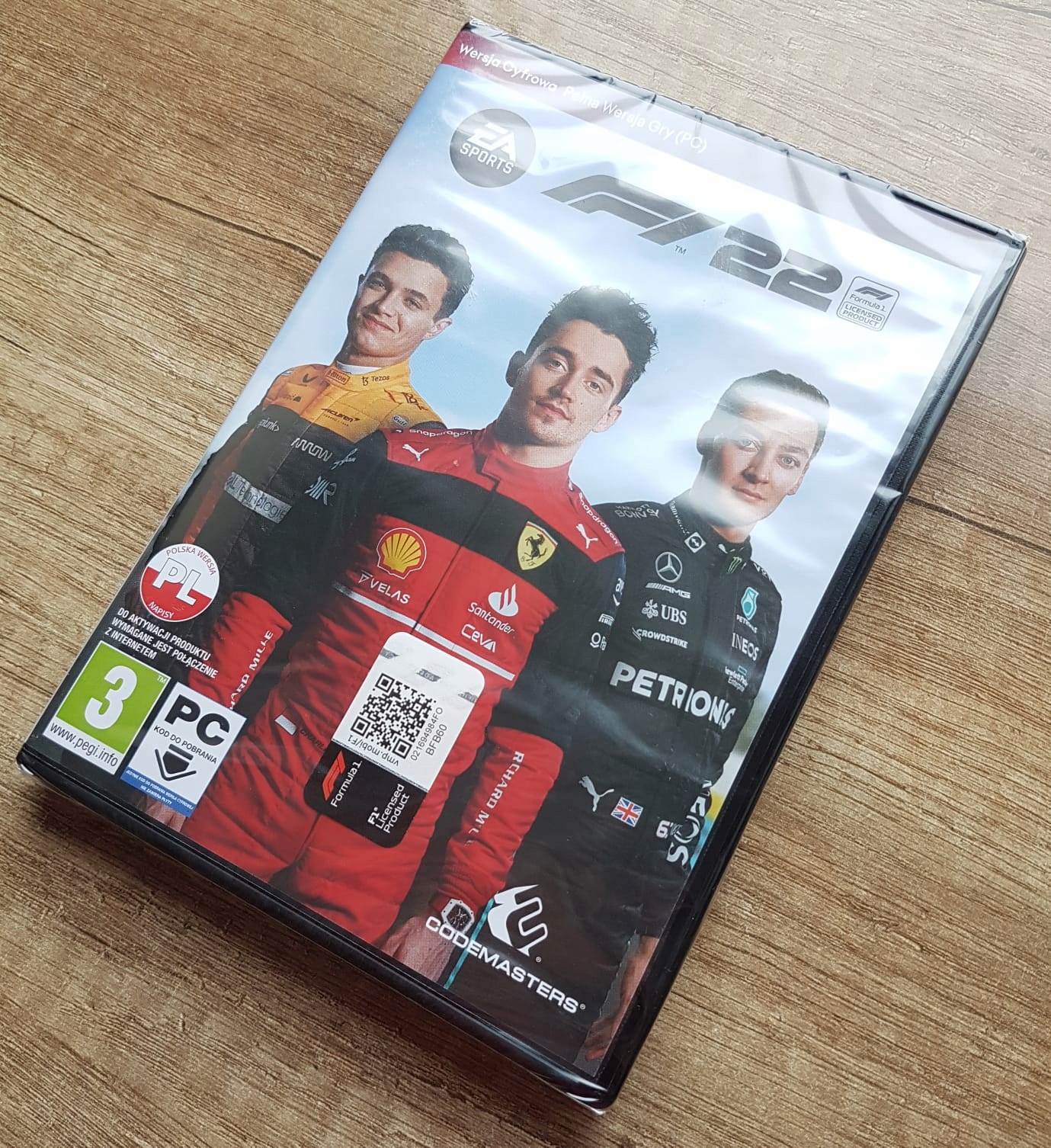 F1 22 PC Wyścigi Formuła 1 prezent Nowa gra PL Wersja gry pudełkowa