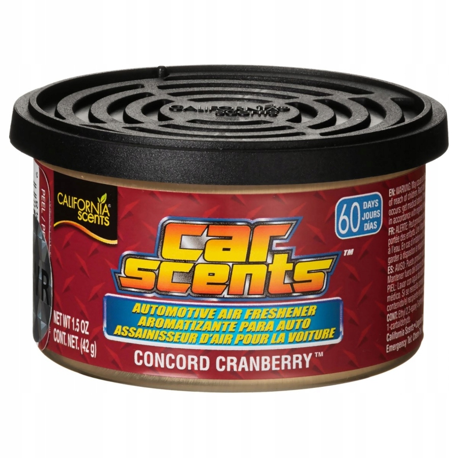 Zapach CALIFORNIA SCENTS CAR Concord Cranberry