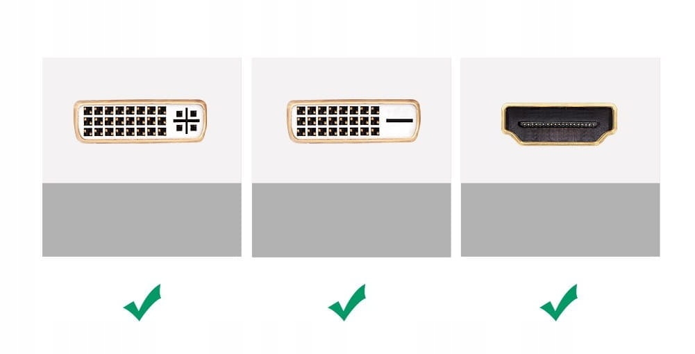 Przejściówka z HDMI na DVI-D lub DVI-D na HDMI Model 3D2-02-65