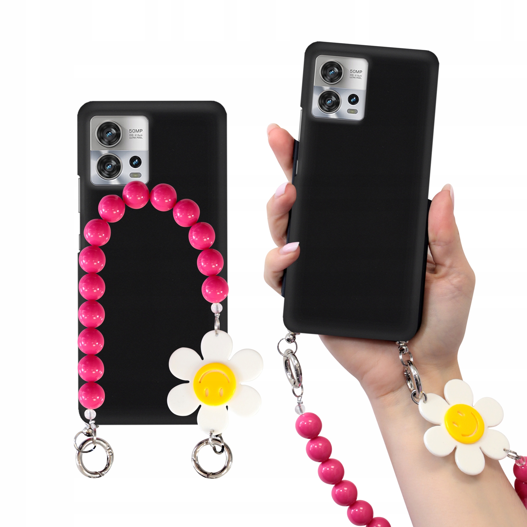 Etui Matowe Do Motorola Edge 30 Fusion Stokrotka