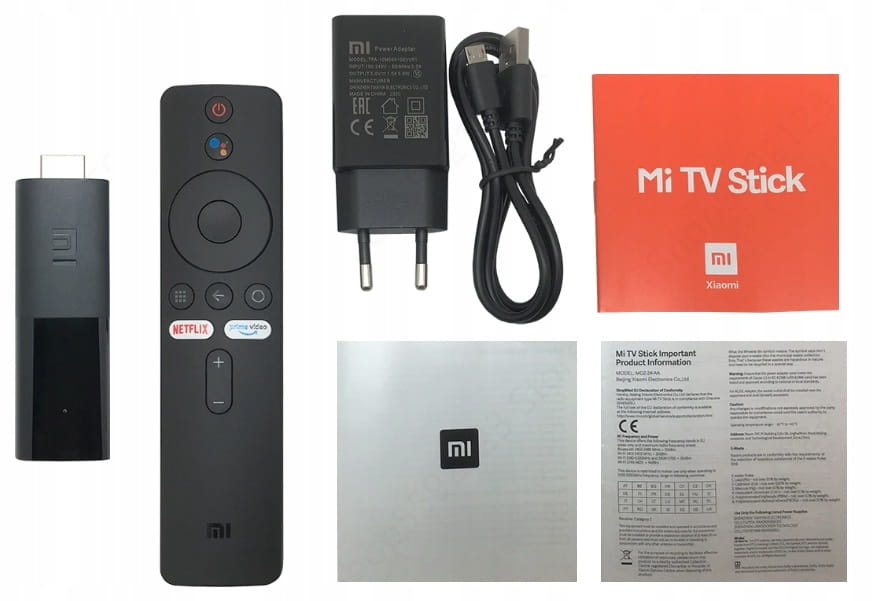 Плеер XIAOMI MI TV STICK MI BOX SMART 8GB форматы изображений DivX DVD-Video VCD SVCD