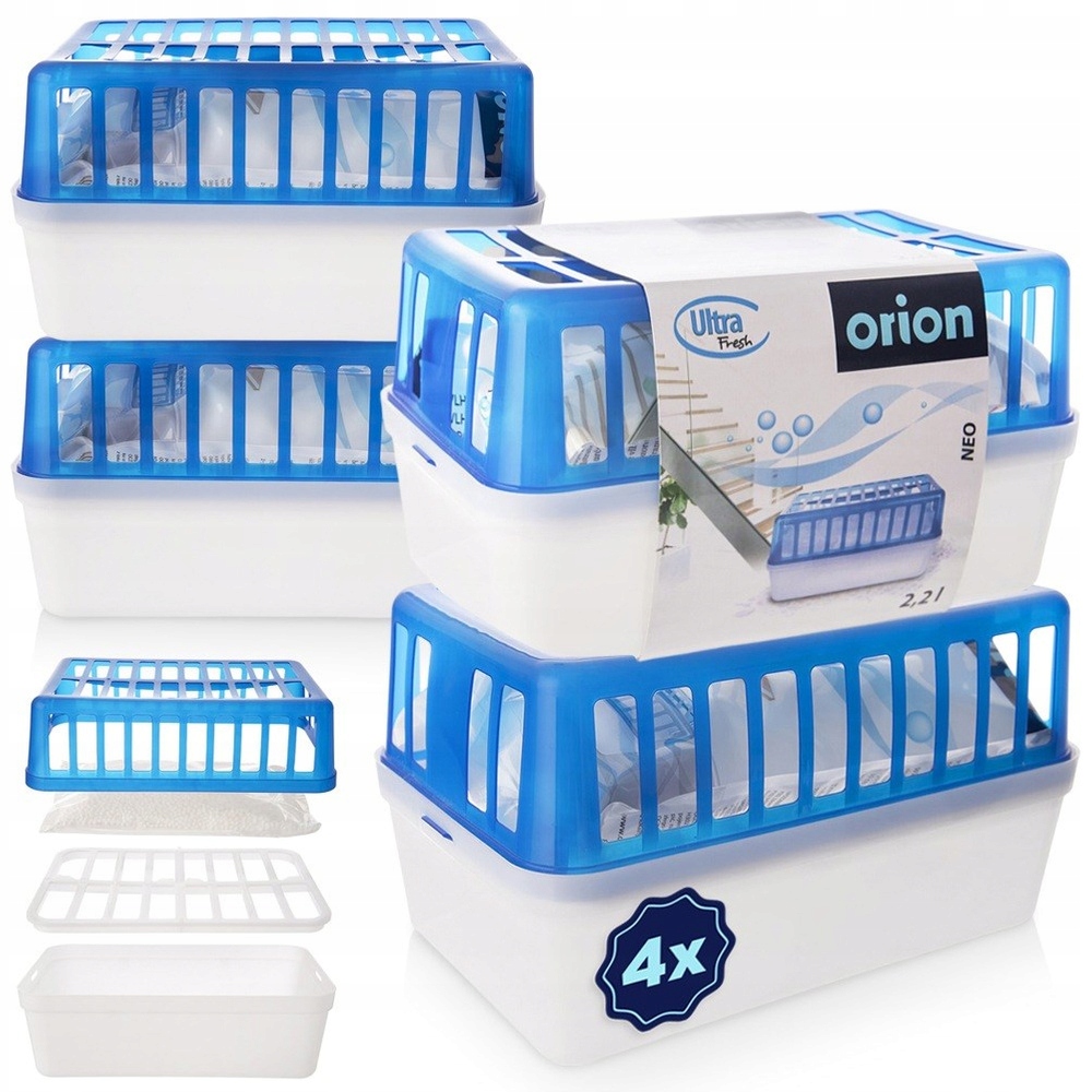 2x Velký POHLCovač Vlhkosti odvlhčovač vzduchu do místností nádoba XXL