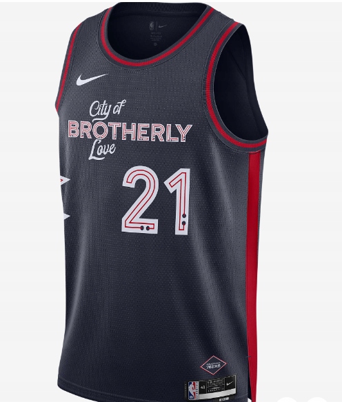 Koszulka Nike Dri-FIT Nba Joel Embiid Philadelphia 76ers City rozm M