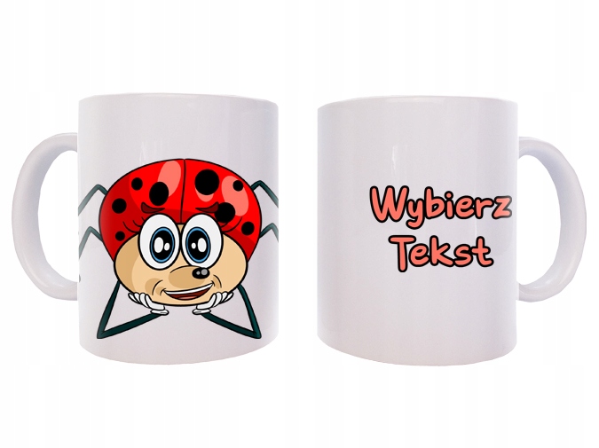 

Kubek Biedronka Biedronki Napis