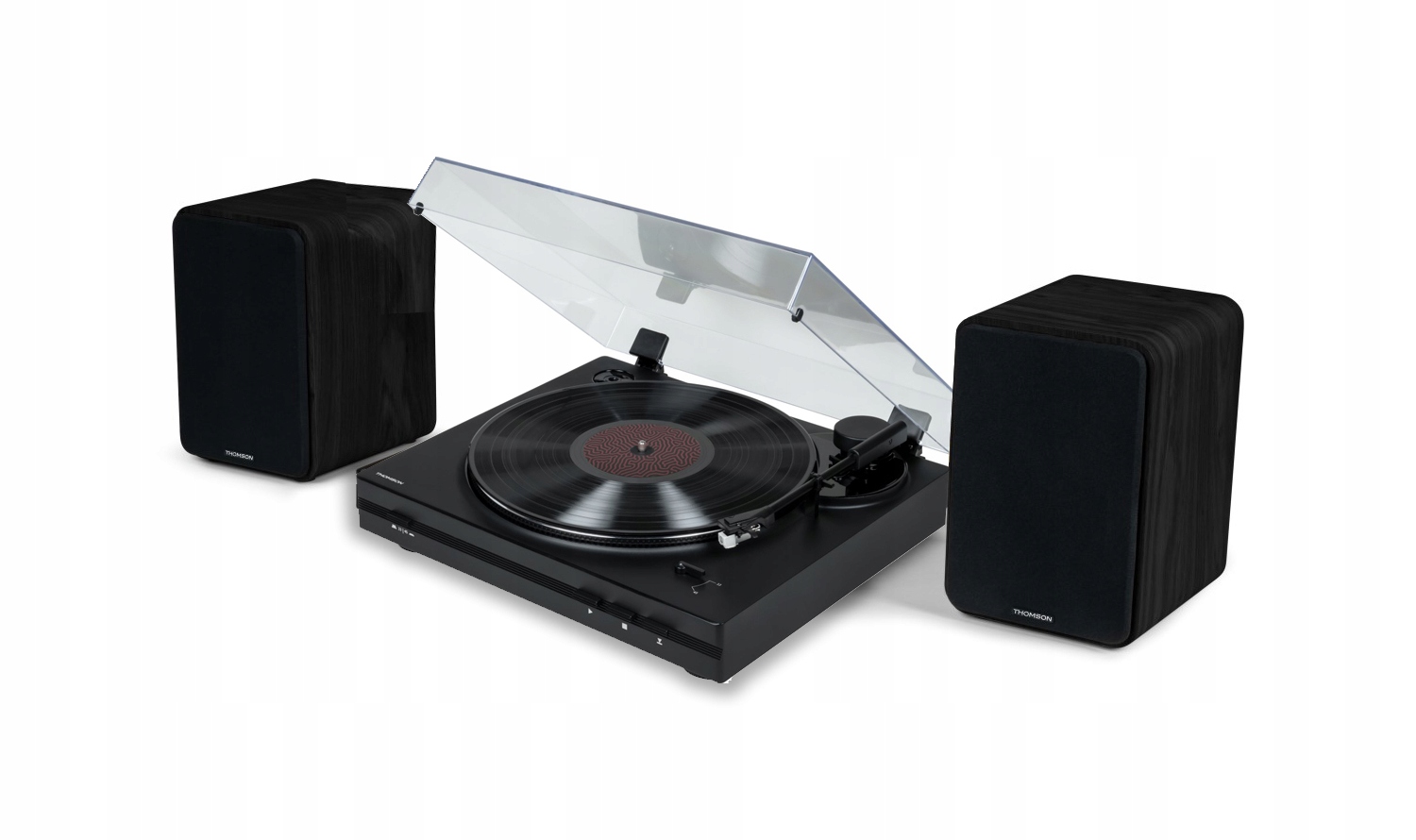 Plne automatický gramofón s aktívnymi reproduktormi Thomson TT350 WS600DUO