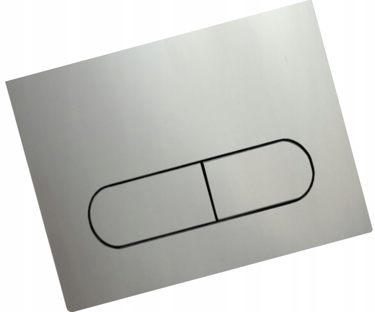 Splachovací tlačítko T1 chrom lesk pro Wc stojan Werit Jomo Tech Jomo