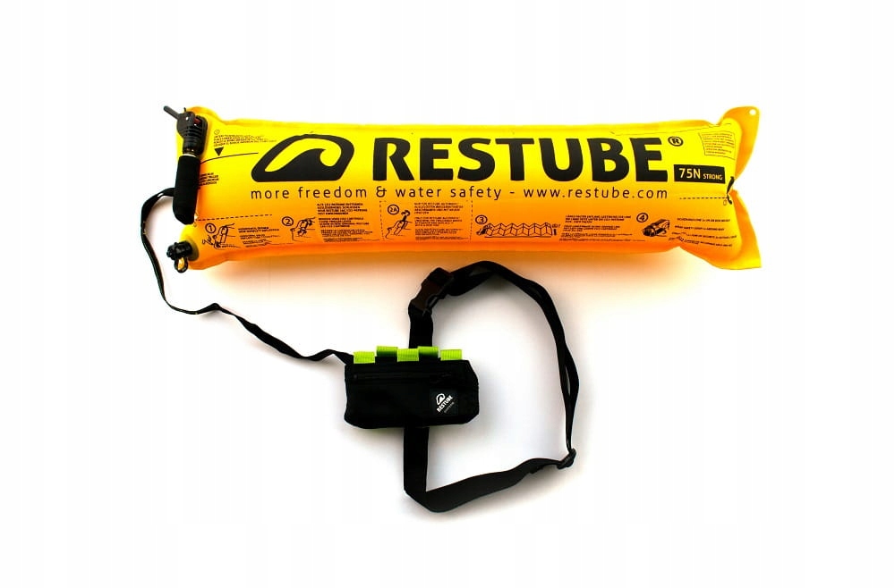 Plovací bóje Restube Extreme Black Lime O/s