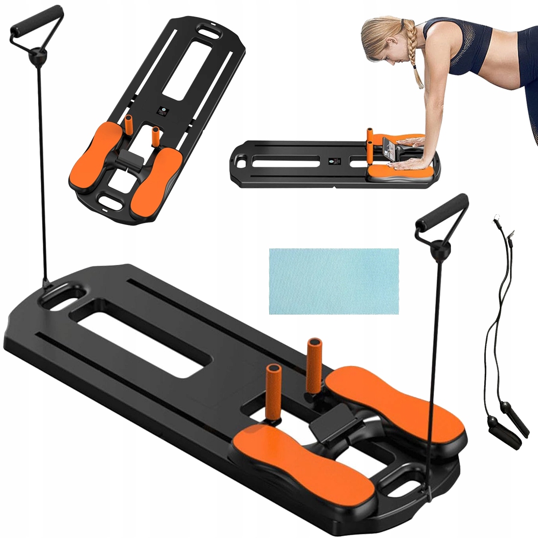 Multifunkční Deska Na Cvičení S Expandéry Pro Jógu Pilates Reformer