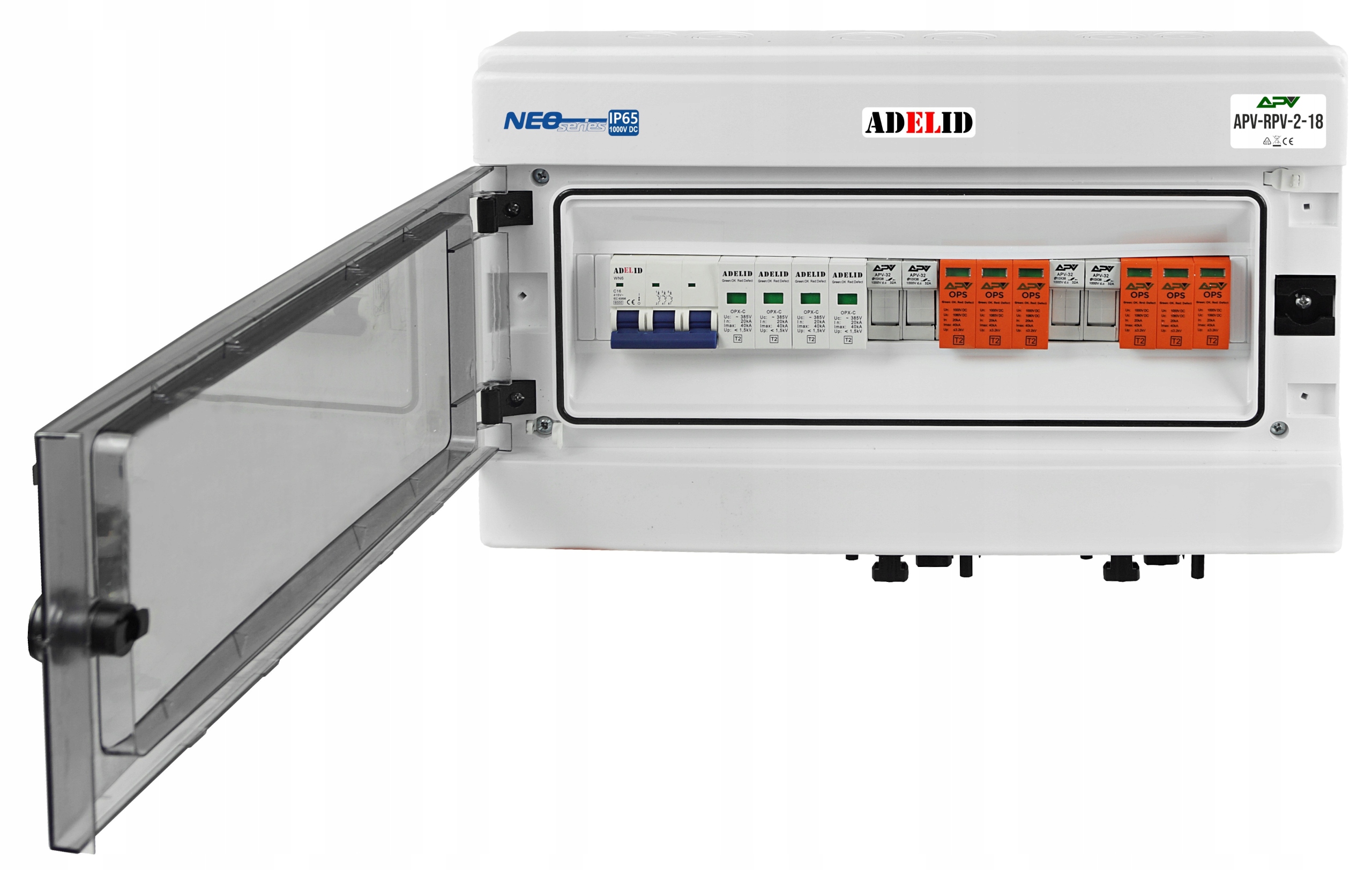 

Rozdzielnica Pv 1000V Dc/ac 2 Stringi Fotowoltaika