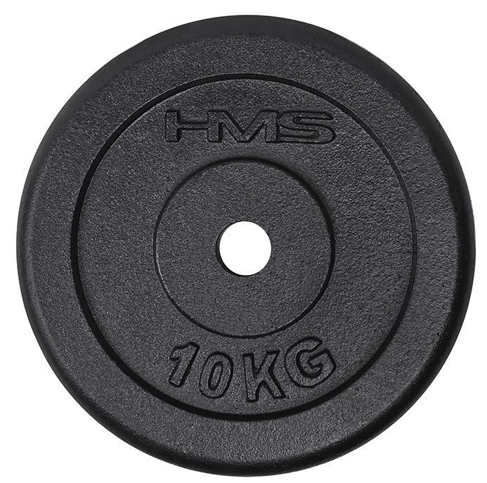 Hms Litinový talíř Závaží na Osa činku pro silový trénink 10 kg