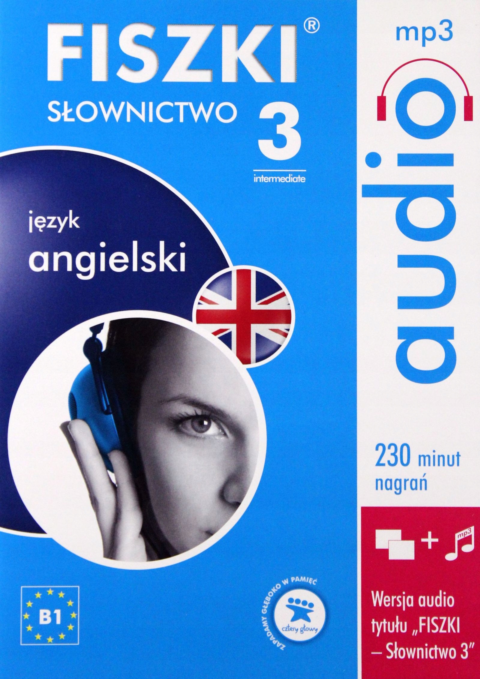 JĘZYK ANGIELSKI. SŁOWNICTWO 3. FISZKI AUDIO CD MP3