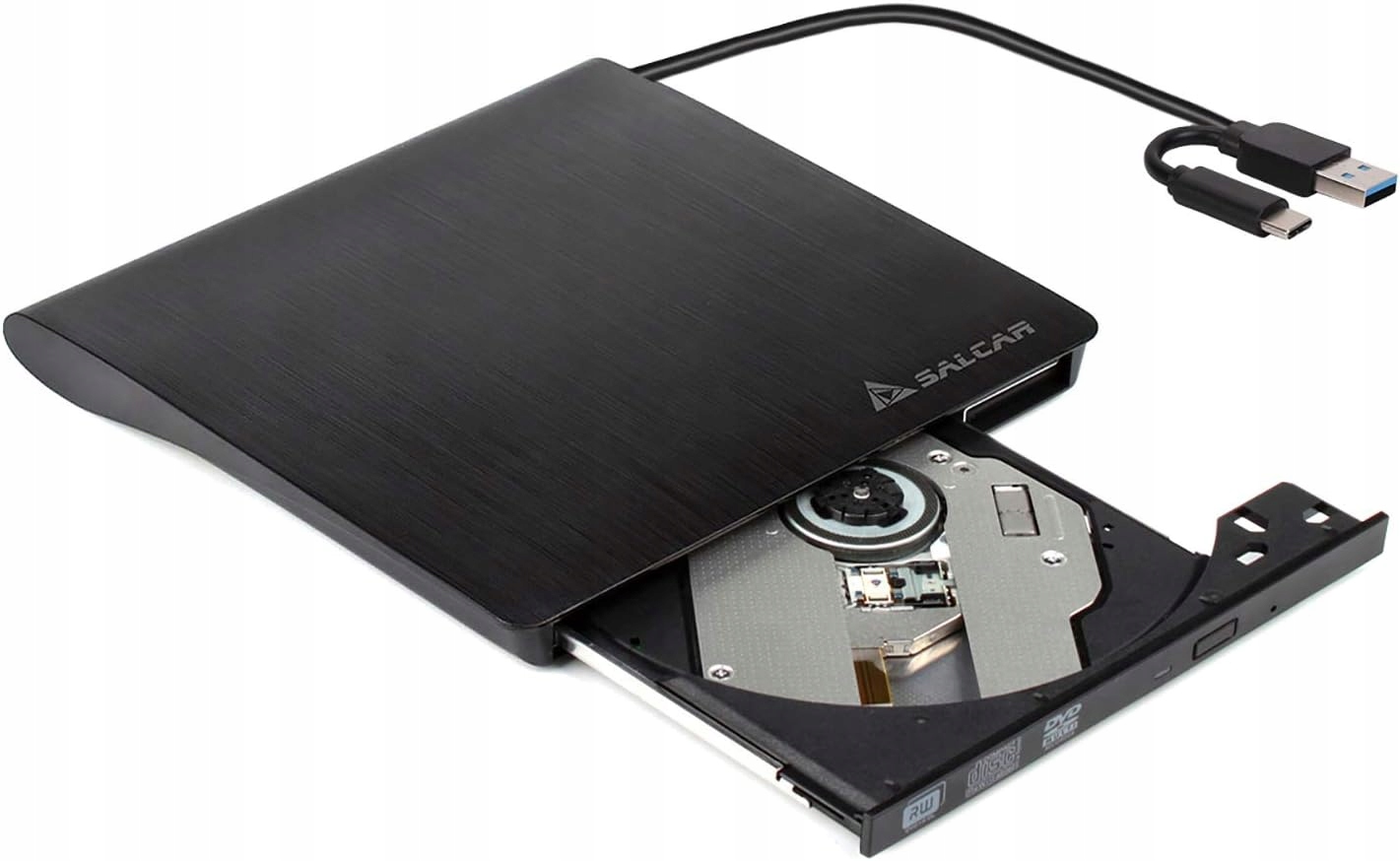 Prémiová jednotka Salcar externí DVD/CD – Usb 3.0 – černá