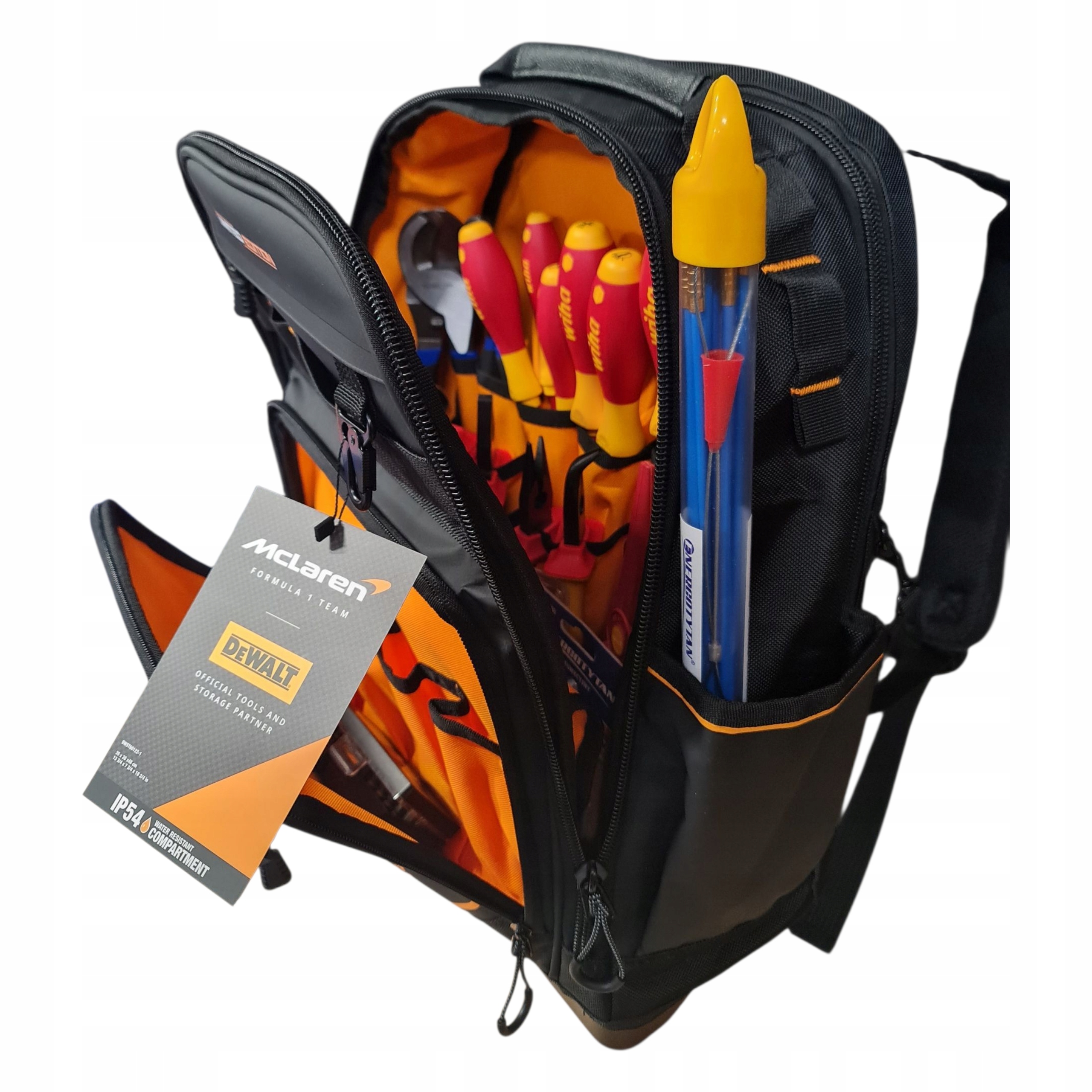 Plecak dla elektryka Dewalt Wiha Energotytan Knipex Zestaw Elektryka 78 cz.