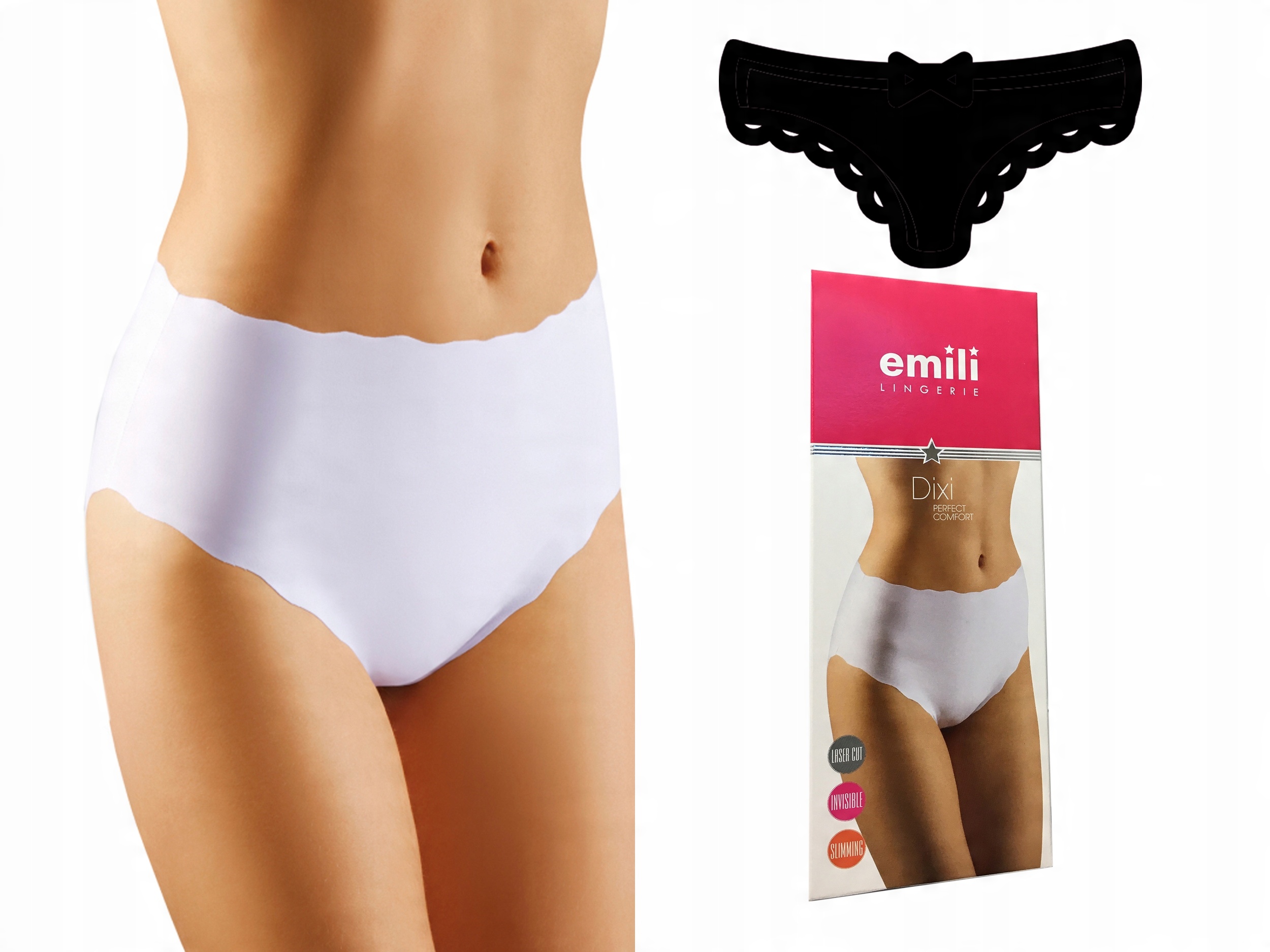 

Emili Dixi Figi LaserCut Wyszczuplające czarny L