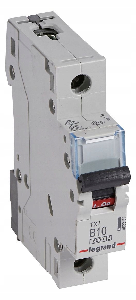 Legrand 403355 TX3 LS switch B 10A 1-pole 6kA 2