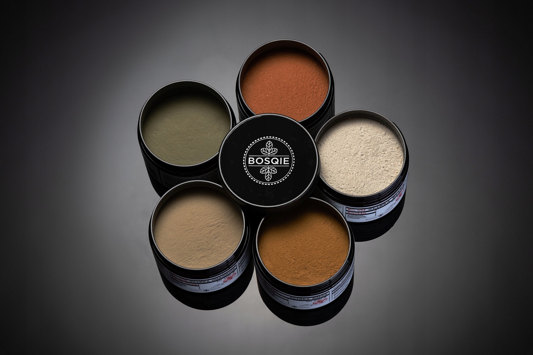 BOSQIE Naturalna Glinka różowa maseczka 150g Marka Bosqie